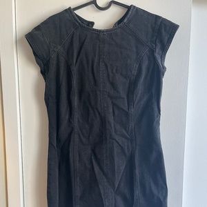 Zara Black Jean Dress
